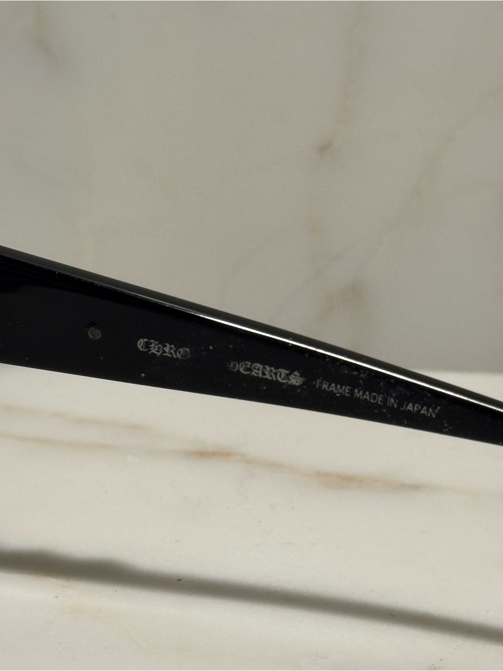 Chrome Hearts Club Sandwich Glasses in Black. - Picture 6 of 7